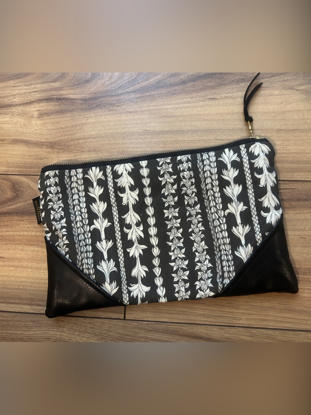 Hawaiian Lei Patterned Clutch
